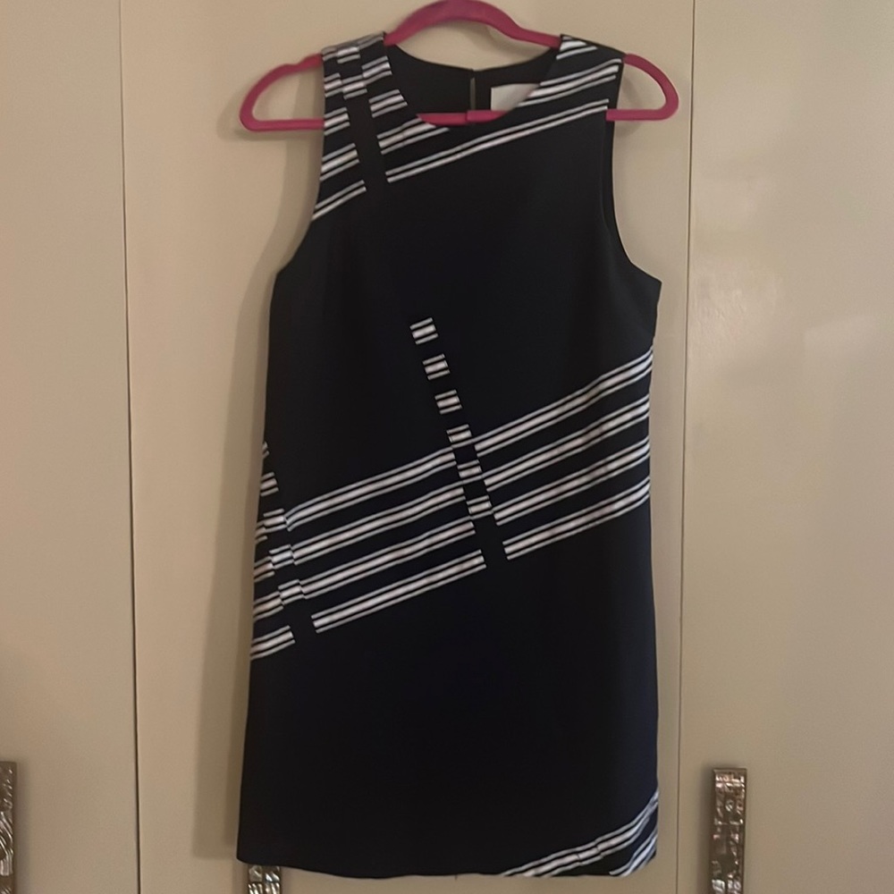 Maeve navy sailor dress with pockets. Size medium. Anthropologie.